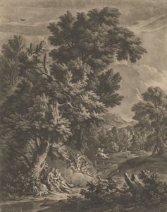 Venus y Adonis de Bernard Lens