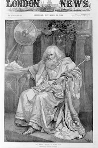 El Sr. Henry Irving como el Rey Lear, 1892
