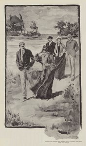 Las Extrañas Aventuras de una Casa-Flotante, por William Black de Bernard Partridge