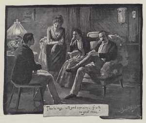 Las Extrañas Aventuras de una Casa-Flotante, por William Black de Bernard Partridge