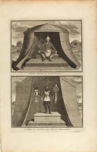 Kuvasa Idole Des Virginiens/Le Dieu Des Vents, Autre Jdote Des Virginiens de Bernard Picart