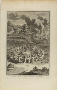 Enseñar a los reyes y sacerdotes de Florida de Bernard Picart