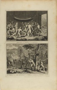 Boda de los Indios Panameños/Parens y Amigos... de Bernard Picart
