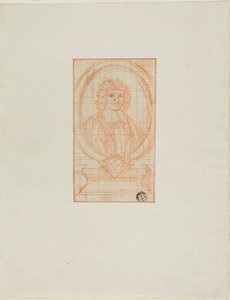 Medallón Retrato de un clérigo