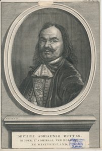 Michiel de Ruyter 1607-1676 Centro del Patrimonio Rozet 300 191 d 2 A-51 de Bernard Picart