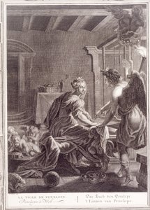 Penélope en su telar, 1731