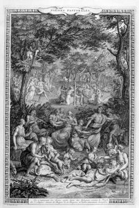 Poesía pastorales, 1728-1729 de Bernard Picart
