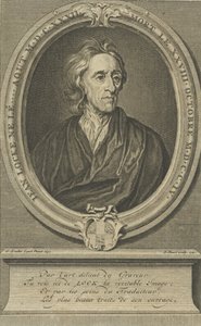 Retrato del médico y filósofo John Locke 1632-1704, 1721 de Bernard Picart