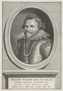 Retrato de Philip William, Príncipe de Orange de Bernard Picart