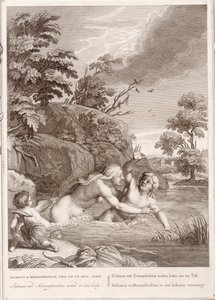 Salmacis y Hemaphroditus Unidos en Un Cuerpo, 1731