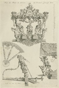 Carroza de gala del duque de Ossuna, 1713 de Bernard Picart