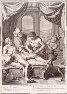 Telefo Curado por el Óxido de la Misma Lanza que lo Hirió, 1731