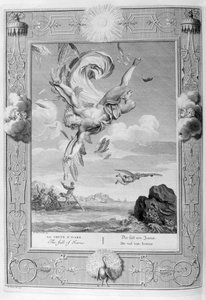 La caída de Ícaro, 1733