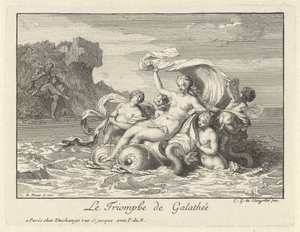 Triomf de Galatea El triunfo de Galathea (título sobre el objeto)
