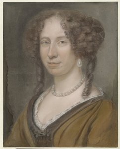 Retrato de una dama desconocida de Bernard Vaillant