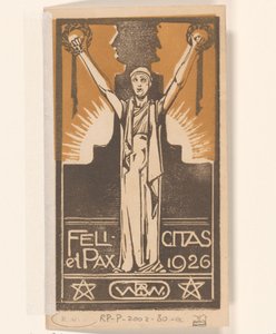 Felicitas et Pax 1926 (título original del objeto) de Bernard Willem Wierink