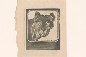 Cabeza de leona de Bernard Willem Wierink