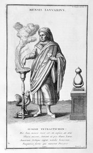 Una representación de enero, 1757