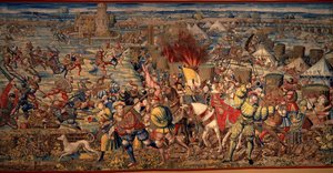 La Batalla de Pavía, ca. 1530 de Bernard van Orley