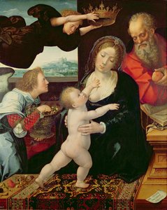 La Sagrada Familia, 1522 de Bernard van Orley