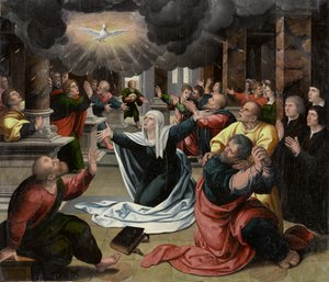 Pentecostés, circa 1530 de Bernard van Orley