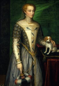 Retrato de una mujer, finales de la década de 1560 de Bernardino Campi