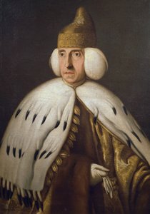 Retrato del dux Ludovico Manin (1725-1802), pintura de Bernardino Castelli (1750-1810) de Bernardino Castelli