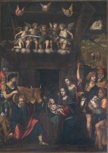 Adoración de los Pastores de Bernardino Luini