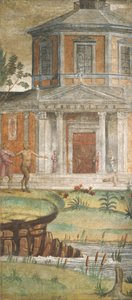 Céfalo y Pan en el Templo de Diana de Bernardino Luini