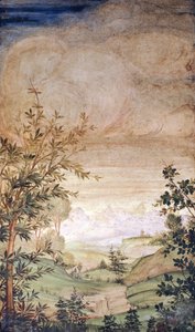 Italia, Milán, Iglesia de San Mauricio, Paisaje