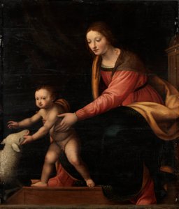 Virgen con el Niño de Bernardino Luini