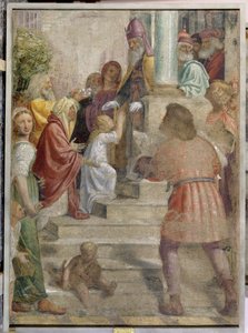 Presentación de María en el Templo de Bernardino Luini