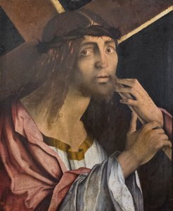 Cristo llevando la cruz, finales del siglo XV de Bernardino di Bosio Zaganelli