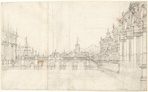Un Capricho de Palacios y una Logia Frente a un Puente Clásico