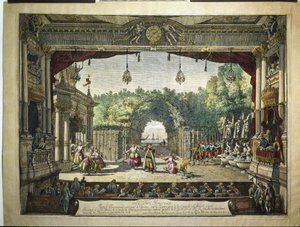 Ballet El Turco Generoso de Las Indias Galantes de Jean-Philippe Rameau de Bernardo Bellotto