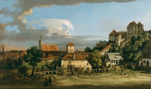 Pirna: La Obertor desde el sur, c.1760 de Bernardo Bellotto
