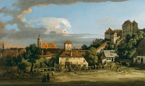 Pirna: El Obertor desde el sur de Bernardo Bellotto