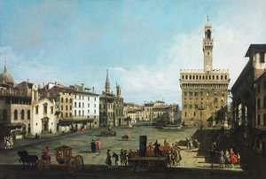 La Piazza della Signoria en Florencia
