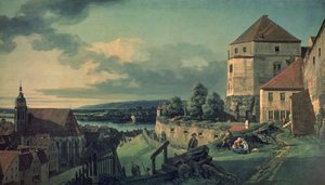 Vista desde el castillo (Vista de Pirna)