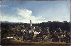 Vista de Gazzada de Bernardo Bellotto