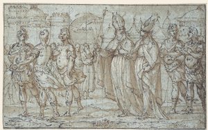 Procesión al Monte de los Olivos de Bernardo Castello