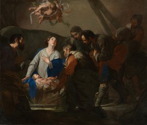 Adoration of the Shepherds de Bernardo Cavallino