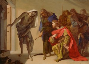 La Sombra de Samuel Invocada por Saúl, c.1655