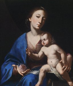 La Virgen y el Niño de Bernardo Cavallino