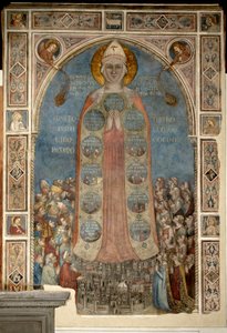 Madonna de la Misericordia - Madonna della Misericordia por Bernardo Daddi (1290-1350) de Bernardo Daddi
