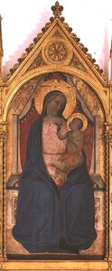 Madonna y Niño de Bernardo Daddi