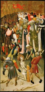 Flagelación de San Jorge ... de Bernardo Martorell