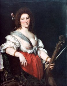 Jugador de viola da gamba, c. 1635 de Bernardo Strozzi