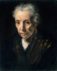 Cabeza de una anciana
