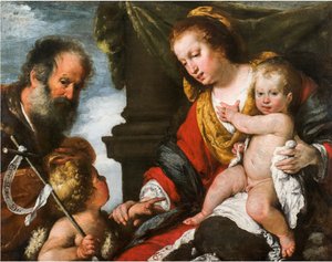 La Sagrada Familia de Bernardo Strozzi
